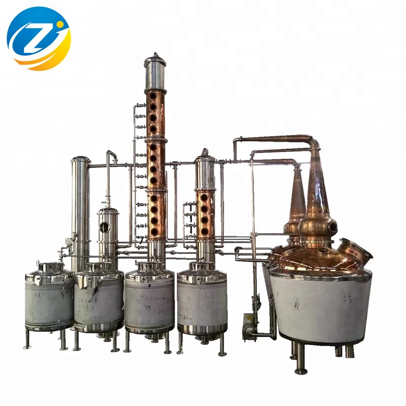 Высокая колонна новый дизайн водки дистилляции оборудование Самогонный дистиллятор