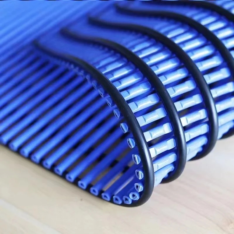 Non Slip Hollow PVC Floor mat Drainage Soft PVC Tube Bath Mat Roll For Bathroom and Swimming Pool
