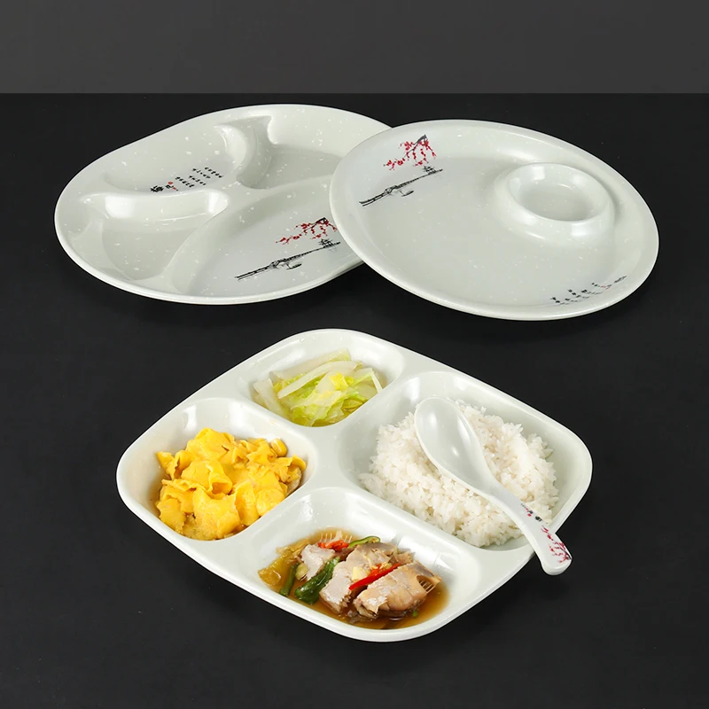 wholesale all melamine dishes manufacturer chinese dishes kitchen plates set dinner dinnerware prato