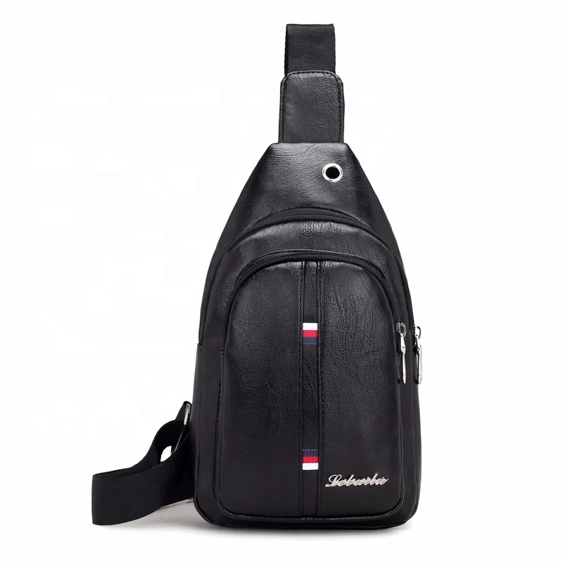 wholesale Purse Banana Bag Belt Pack chest bag shoulder mens pu leather fanny pack waist bag