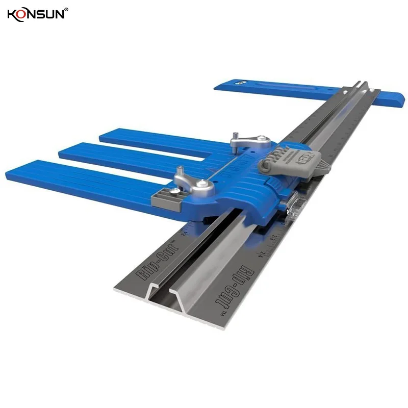 Circular Saw Cutting Guide Precision Edge Guider Power Saw Rip Fence for Panel Cordless Positioning Cutter Guide