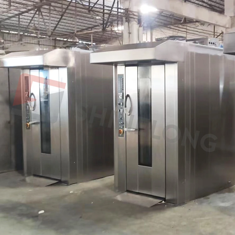 Digital Bread Machine 32 Trays Rotary Bread Rack Oven Commercial Rotary Oven