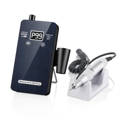 Private label Rechargeable 30000 RPM Wireless Cordless Nail drill nail machine portable professional