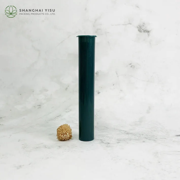 Childproof popTubes child resistant tube with Squeeze Pop Top Containers