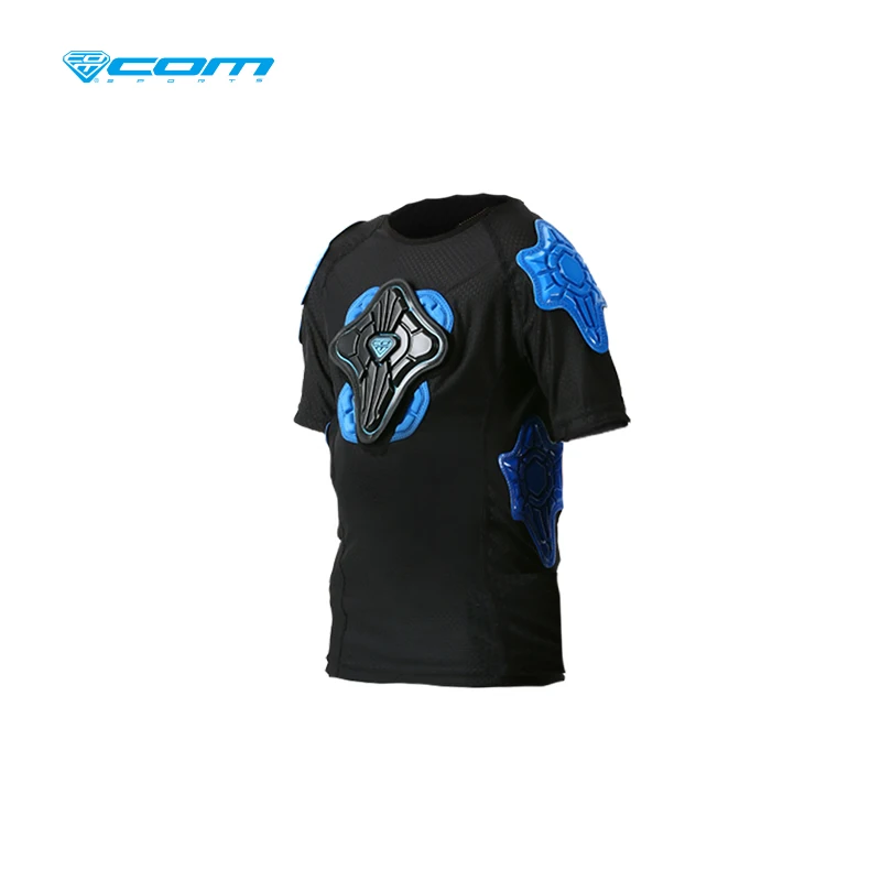 
cycling body armor guard protection chest protection armor for outdoor red blue black certificated EN neoprene PU 