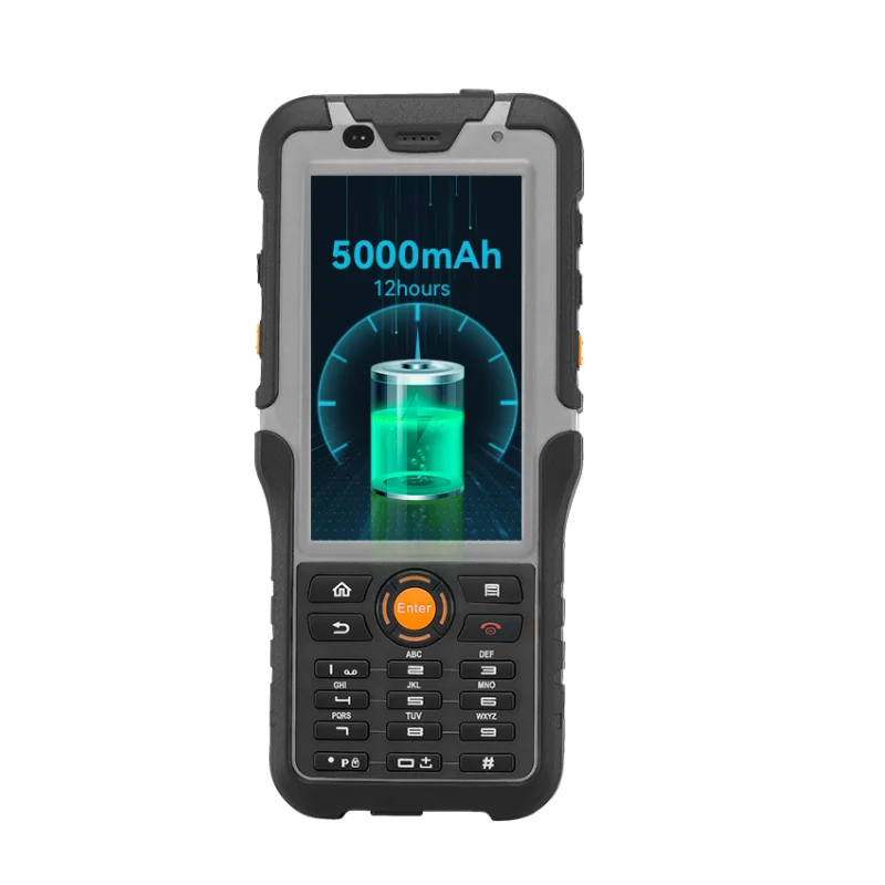 OEM S50RUB Sdk Available Shockproof 500nits 5000mAh nfc Code Barcode Scanner cheap android ip65 handheld 4.5 inch pda wholesale