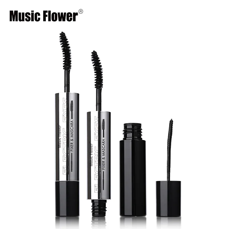 Music Flower 3D Fiber Lash Mascara Ultimate Length Waterproof Mascara Facial