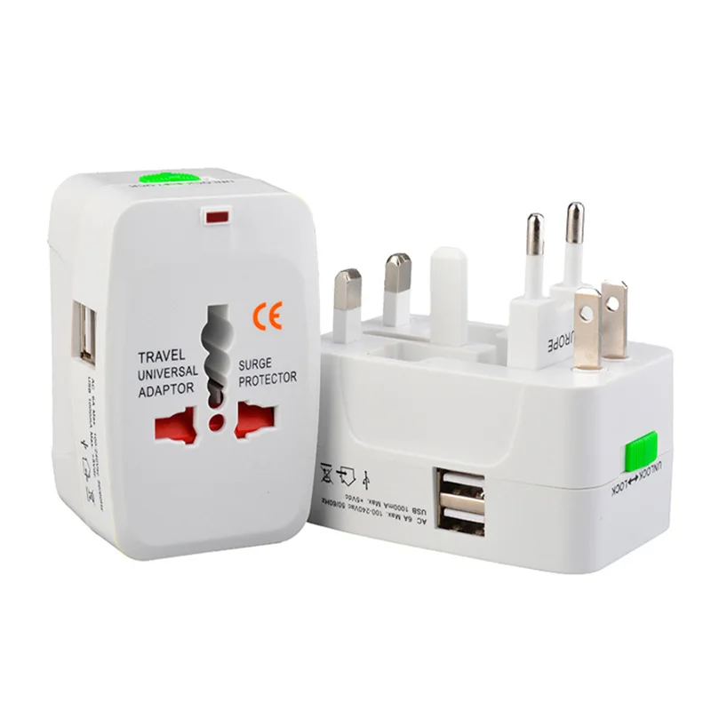 UBS world european  converters international outlet power  world adapter  universal plug converter for worldwide travel