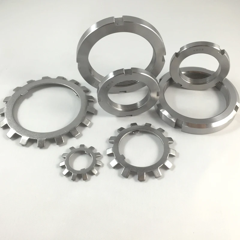 High Quality M 40x1.5 Bearing KM Series Lock Nut KM08 km lock nut suppliers KM40 KM series MB series