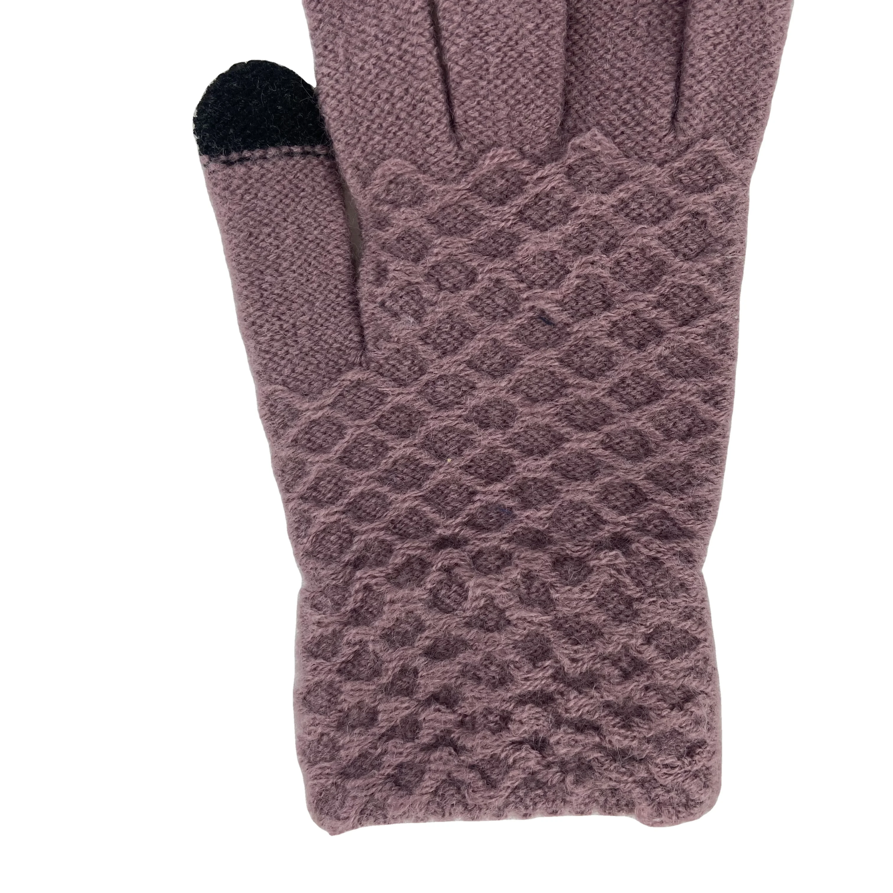 2021 теплые вязаные оригинальные Акриловые Алмазные Блестки зимние Волшебные варежки для сенсорного экрана для женщин