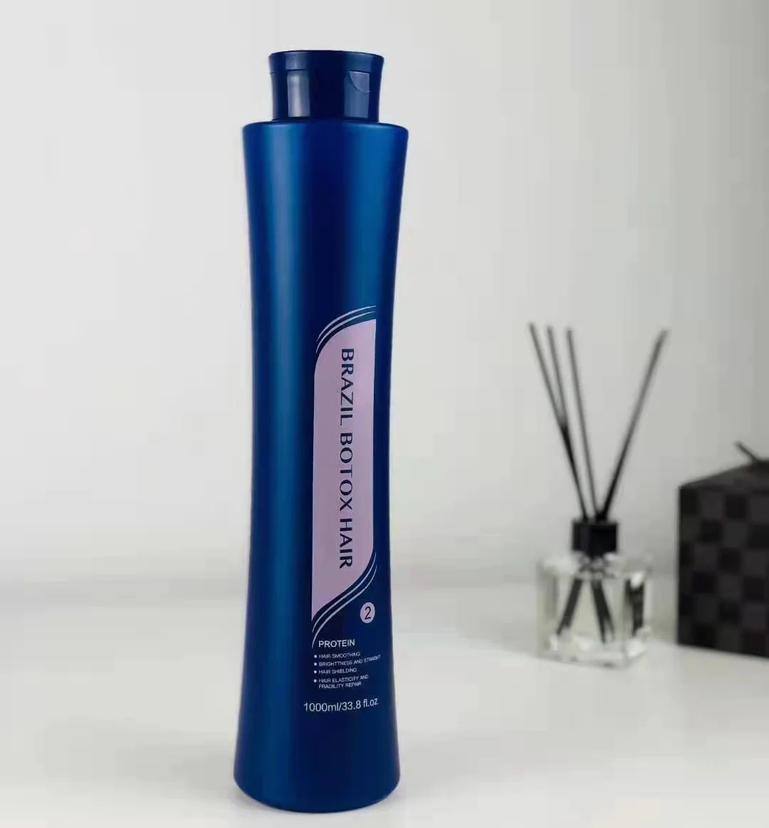 Высококачественная натуральная травяная кератиновая Сыворотка для смывания бразильских волос лечение прямых волос Профессиональный Шампунь для парикмахерской 1000 мл