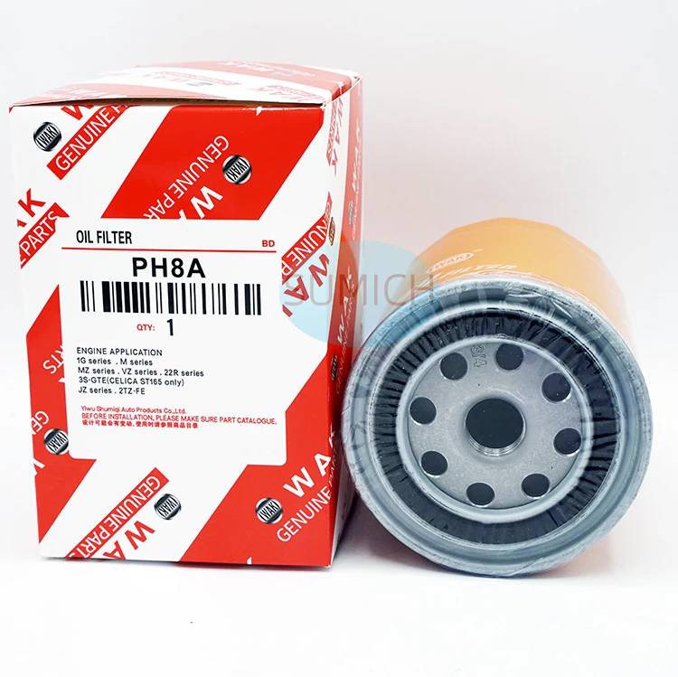 Shumiqi wak oil filter car accessories PH8A 15601-44011 15600-41010 90915-td004 90915-TD004 oil filter for car