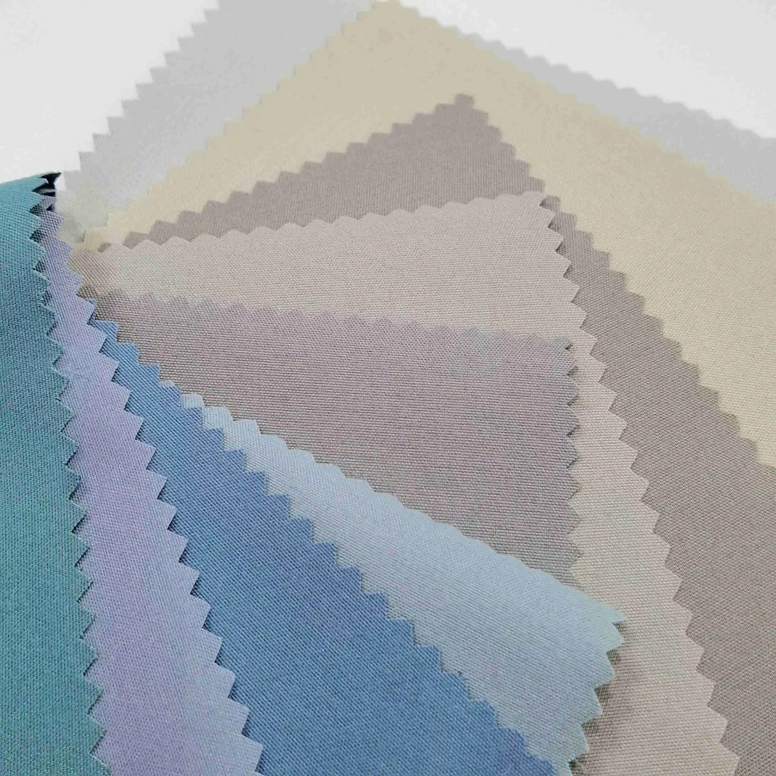 Hot sale Cheap Manufacture coating single side microfiber 100% Polyester blackout Curtain Fabric