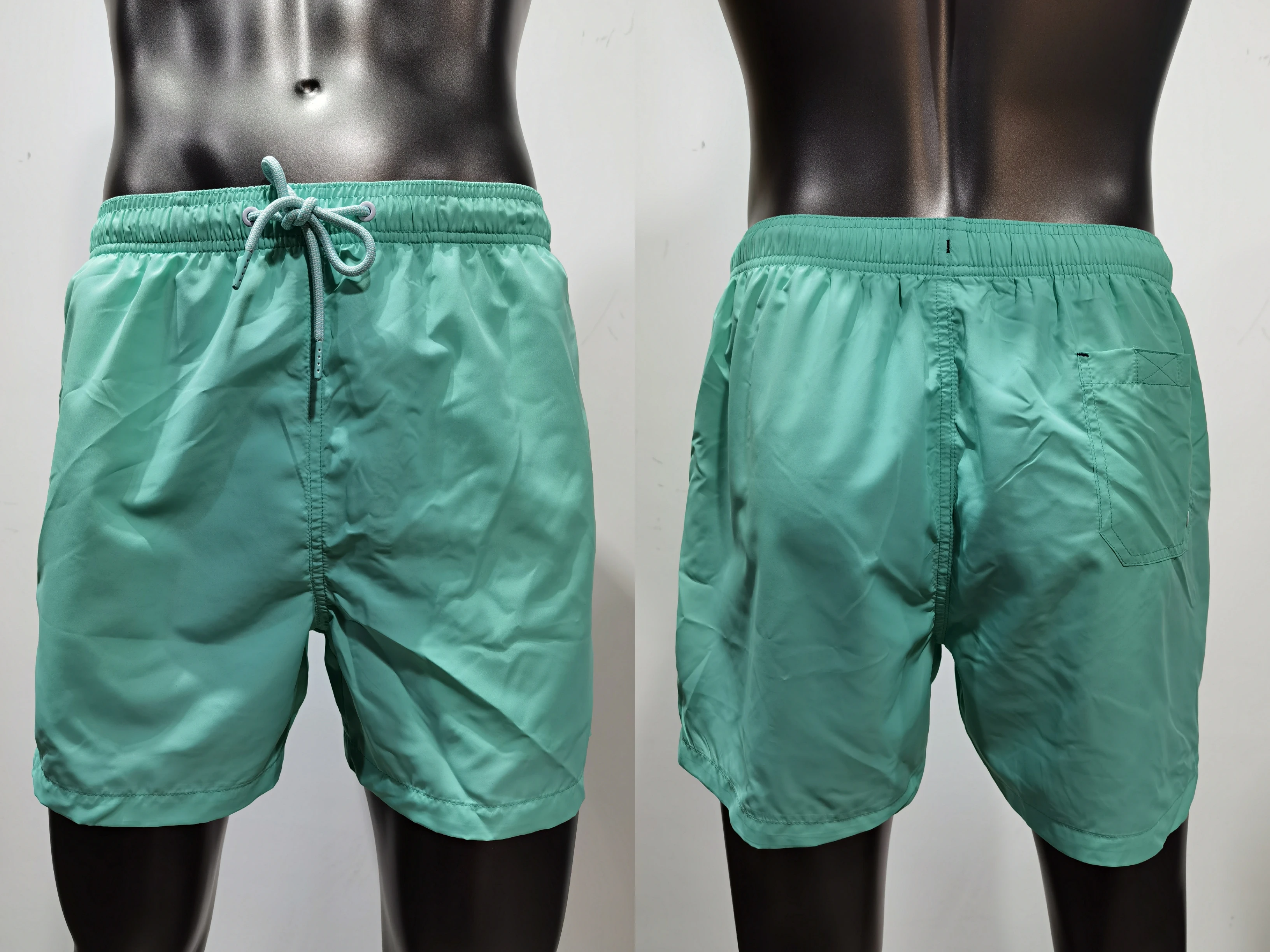 OEM men Beachwear Boardshort Swimwear Running  customized Design Man Boxer Short with mesh inner brief