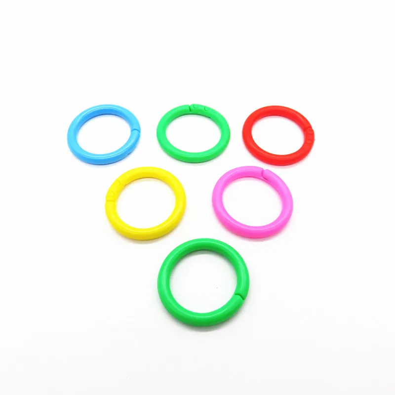  Made in China high quality color plastic binding ring notebook