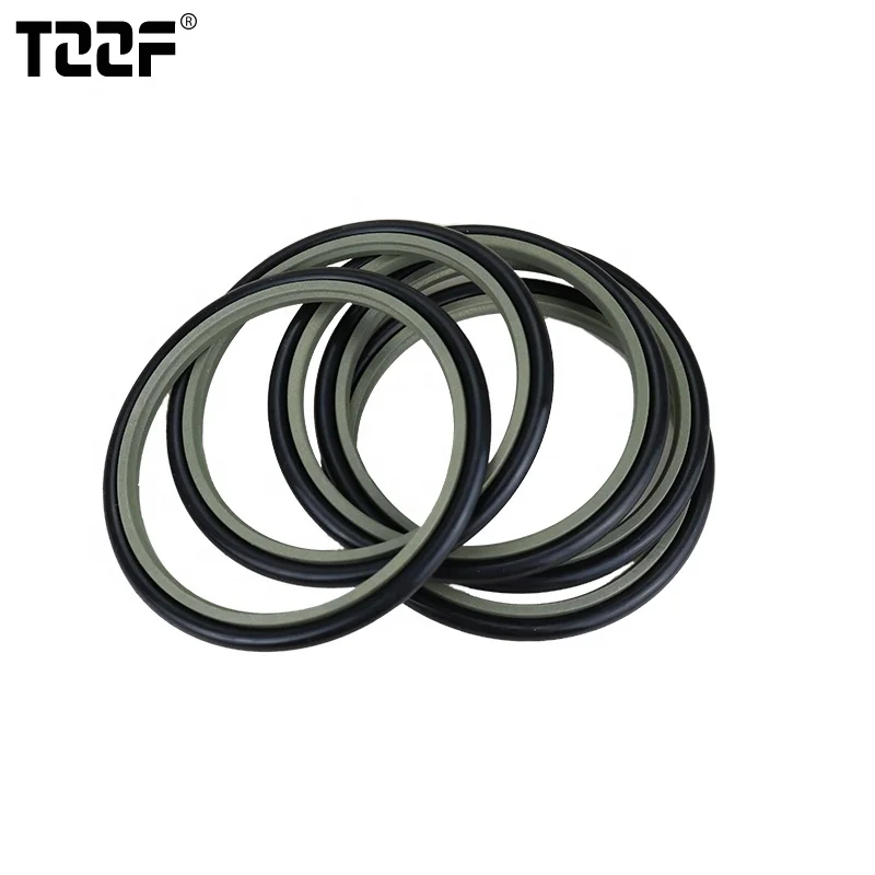 Ptfe Hbts Step Seal Gsj Hydraulic Buffer Rod Seal Rubber height 4.2mm