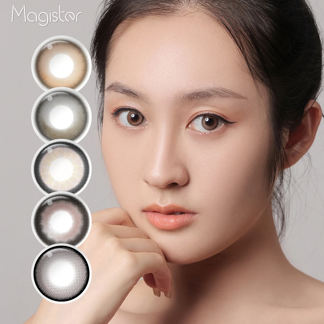 Magister Jupiter 6 months Cosmetic Colored Contacts Color Contact Lenses with circle Big Eye Colored Contact Lens