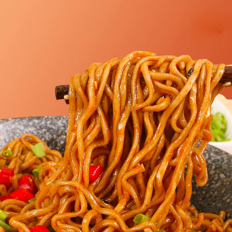 One bowl meal replacement non fried ramen turkey noodles buldak noodles buckwheat  instant cup noodles