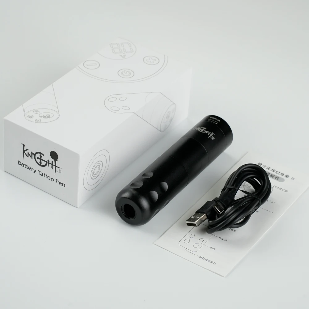 Wireless Tattoo Pen Machine 1300mAh Tattoo Gun LED Screen Fast Charge Tattoo Machine