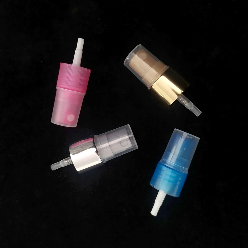 Fine mist sprayer perfume sprayer Aluminum collar UV coating for bottle use custom decoration