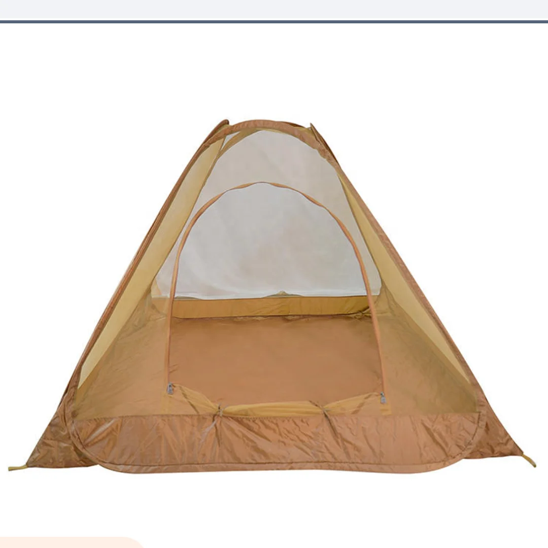 OEM ODM Customizable Middle East Saudi Arabia 3 Person Mesh Tent Pop Up Mosquito Net Tent Camping