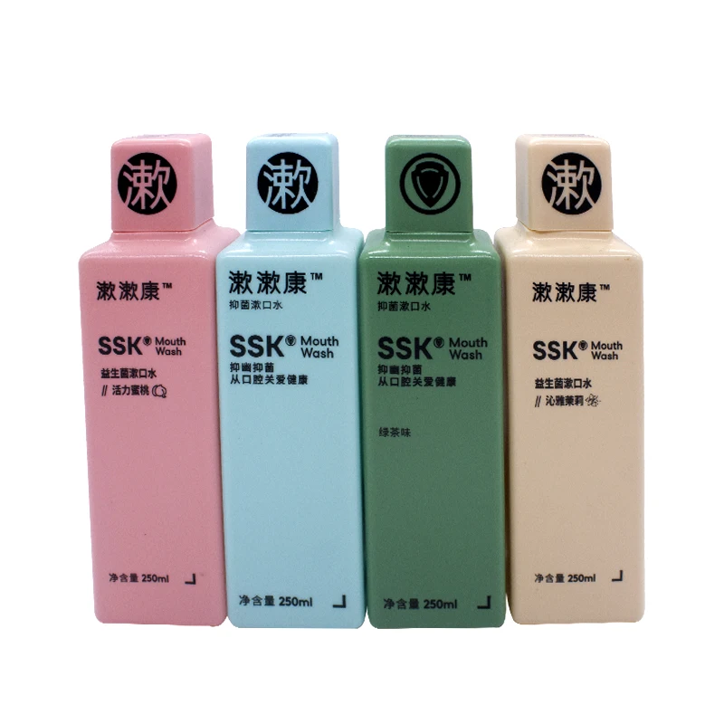 Oral Transparent Bottled Convenient Rince-Bouche Natural Mouthwash Breath Mouth Rinse Spray