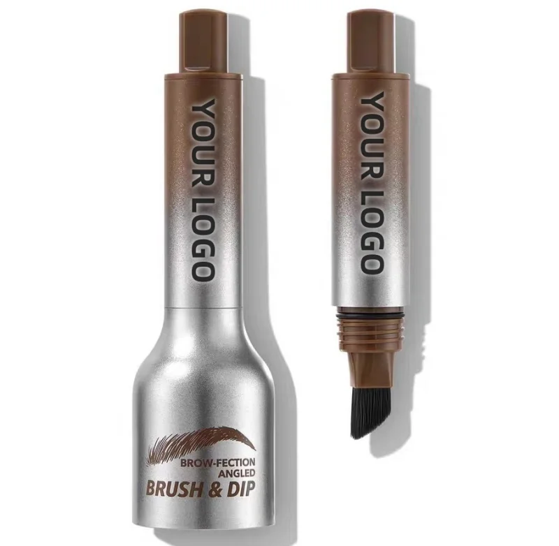 Oem Brush Dip Dipeyebrow Gel Long Lasting and Sweatproof Semi Permanent Eyebrow Enhancers Eyebrow Tint with Brush Dip