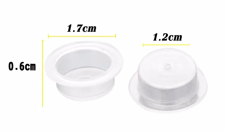 Naturalness Tattoo Supplies Convenient Inks Cups New Generation Silicone tattoo ink cups For Tattoo Accessories