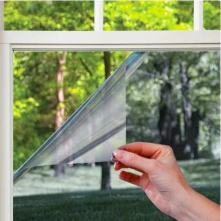 Gold Silver 1.52X30M VLT75% Gold Yellow Building House Decoration Window Tint Frosted Color Solar control Glass Film
