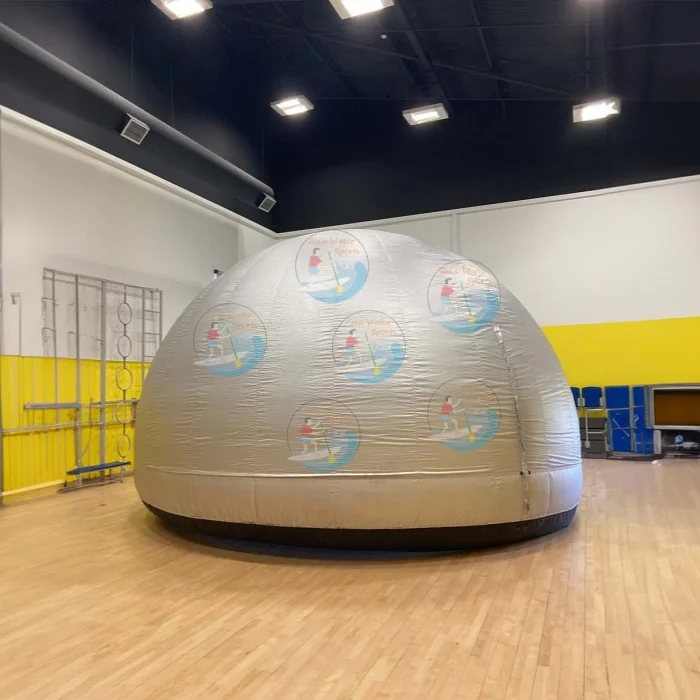 Custom inflatable planetarium dome tent mobile planetarium domes with digital projector inflatable star gazing dome for sale