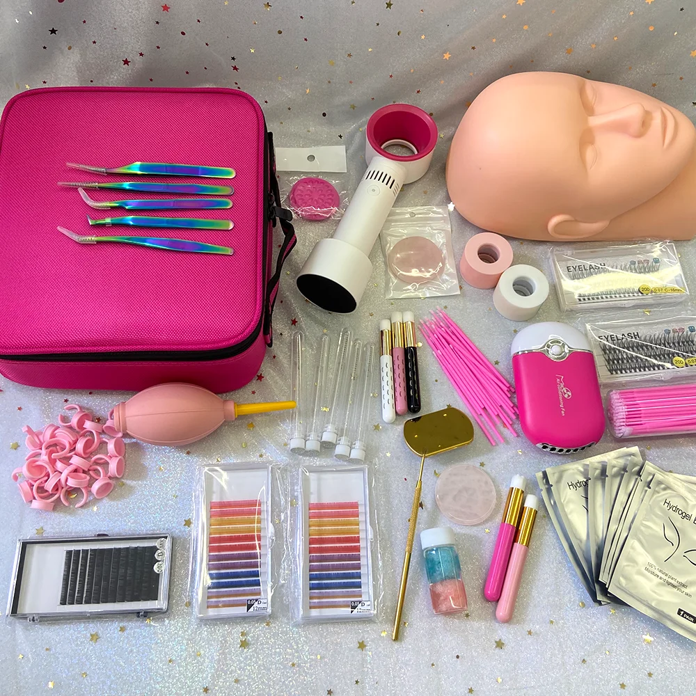 Hot selling Eyelash Extension Kits Lash Kits Set Professional Eyelash Extension Tools