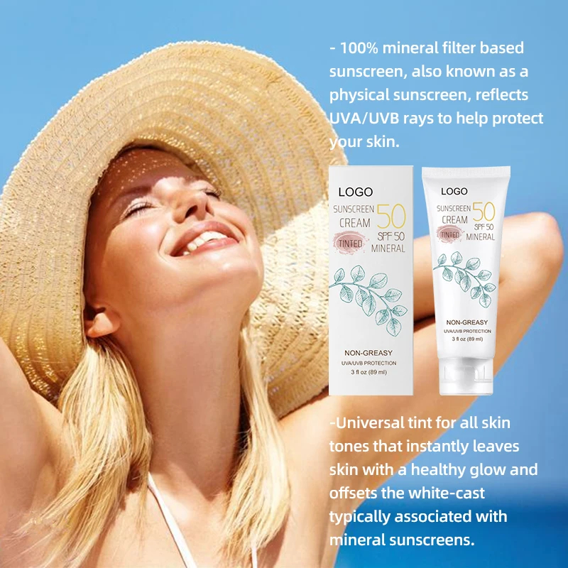 Фирменная торговая марка Spf 50 Солнцезащитный блок натуральный органический консилер улучшает тонировку кожи тонировка УФ-крем для лица Bb