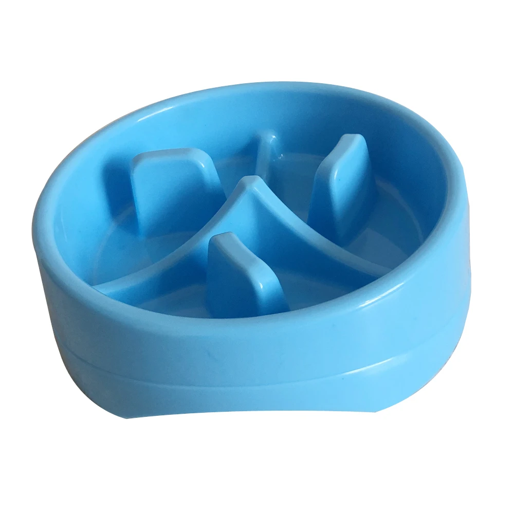 Wholesale Durable Custom Logo Large Non-toxic Chock Prevent Slow Feeder Dog Pet Bowl