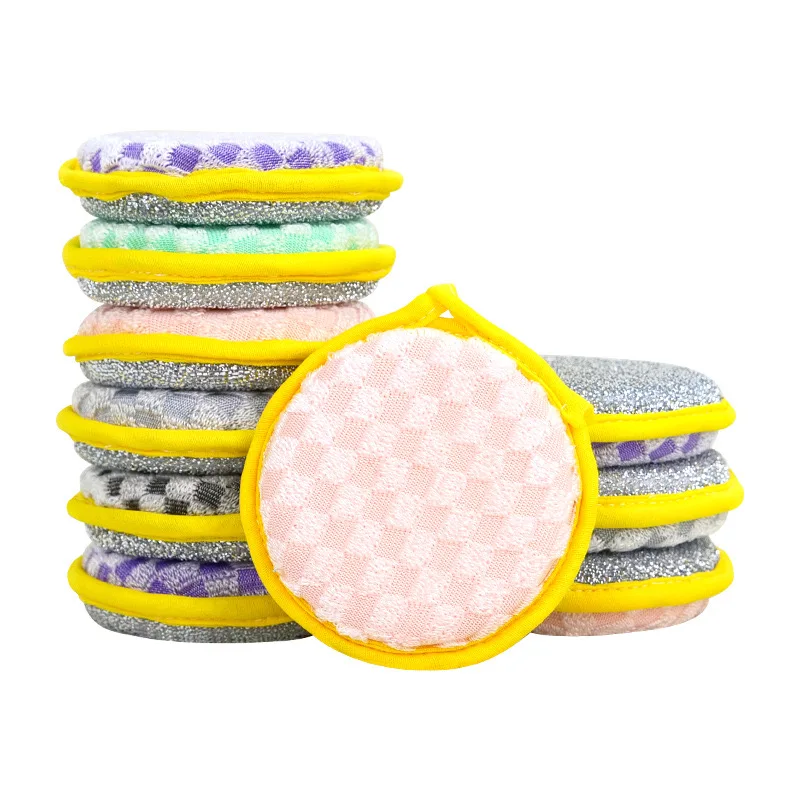 Dual-Sided Dishwashing Sponge Non-Scratch Scrub Dish Sponges Rags Kitchen Sponges for Dishes, Pots and Pans
