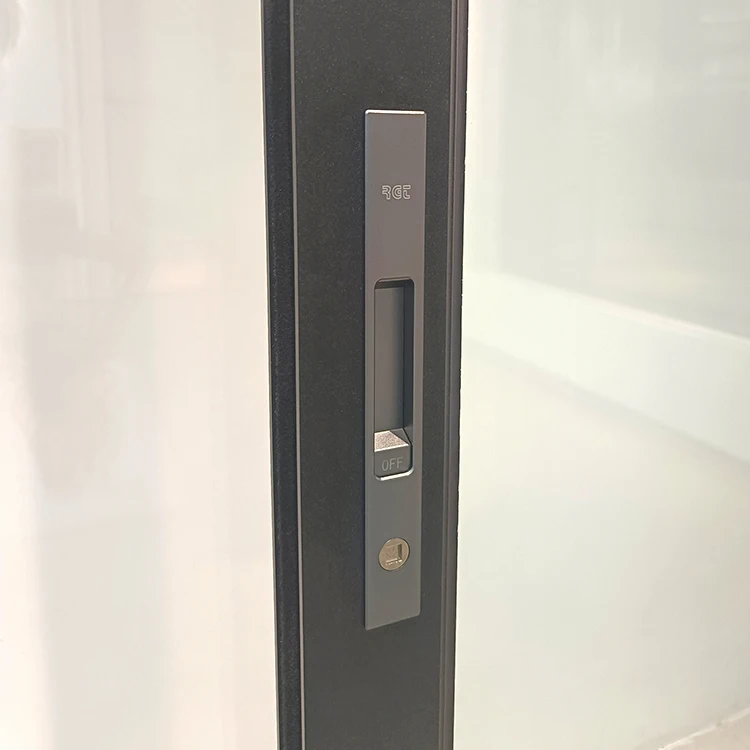 Xuanmei double glass aluminum sliding door with heavy duty aluminum door hinges