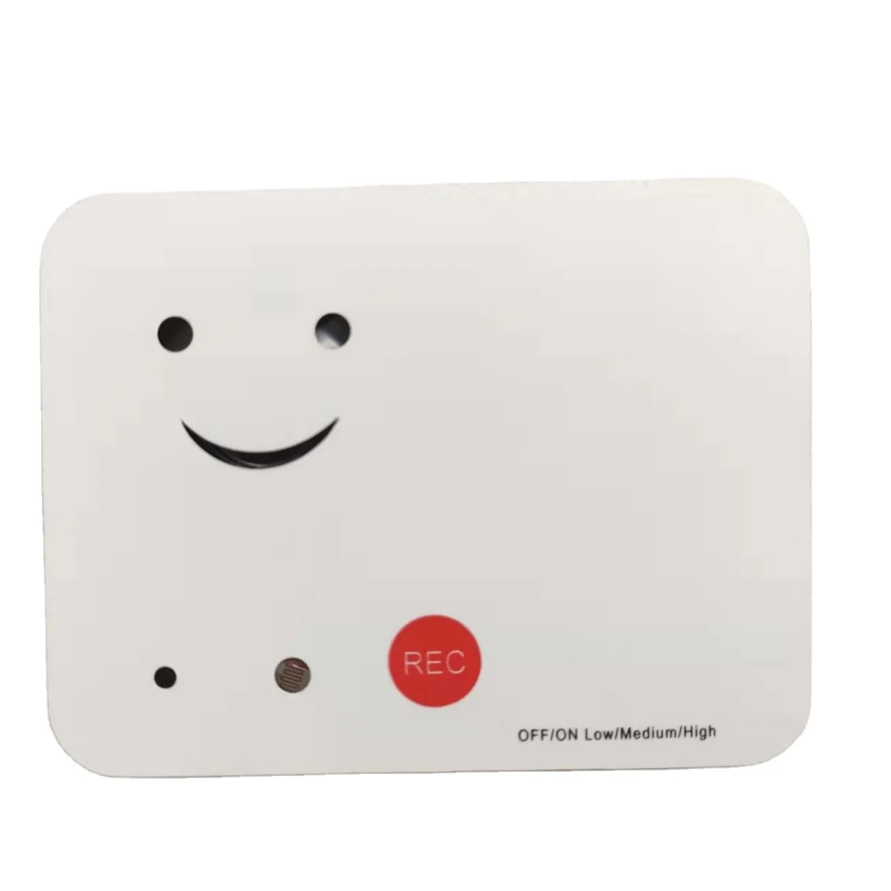 Custom High Quality Factory Wholesales Light Activated Recordable / prerecord sound  Module Postcard use for Packing Gift Box