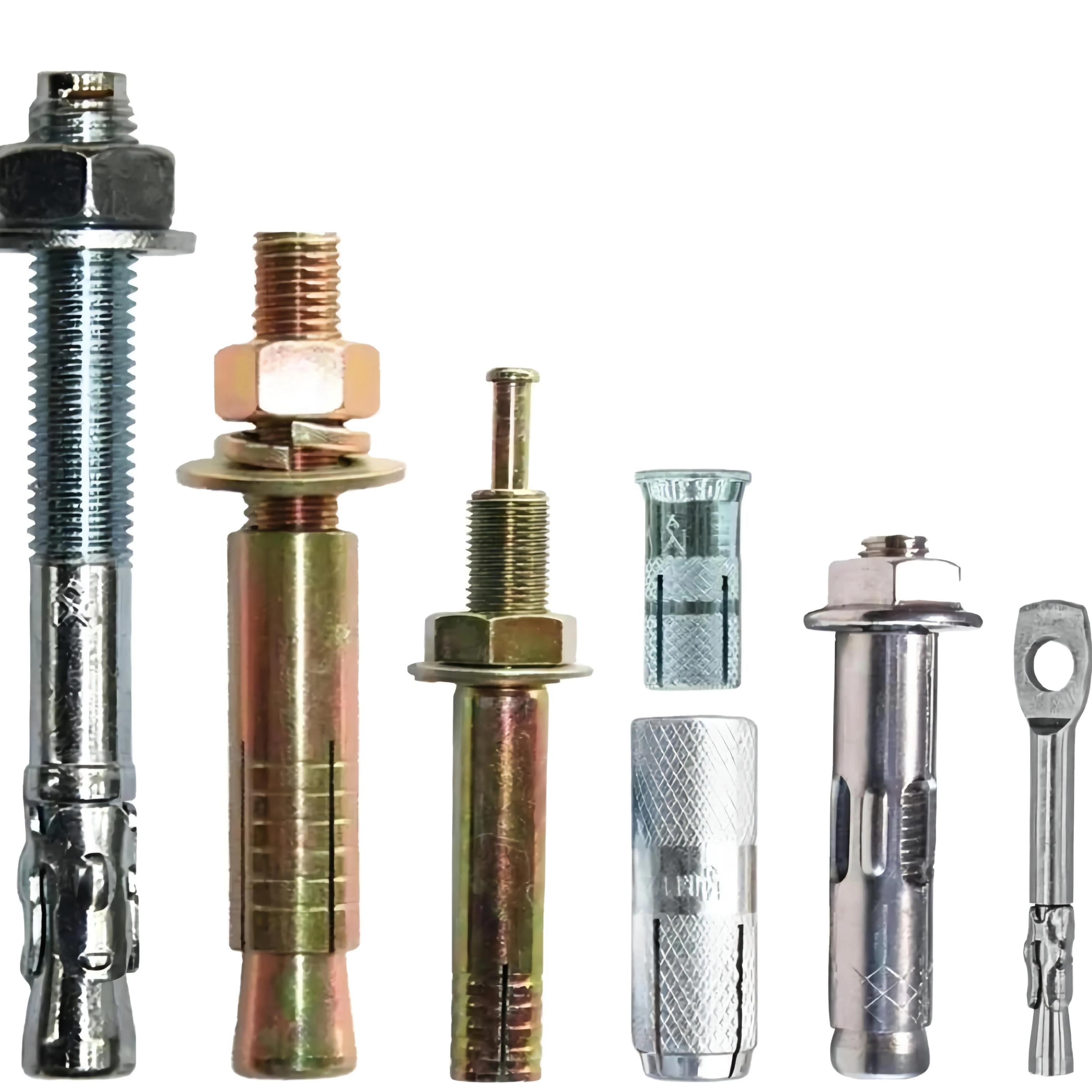 NBHC Carbon Steel Zinc Plated Wedge Anchor Bolt expansion sleeve anchor Drop in Anchor Expansion bolts