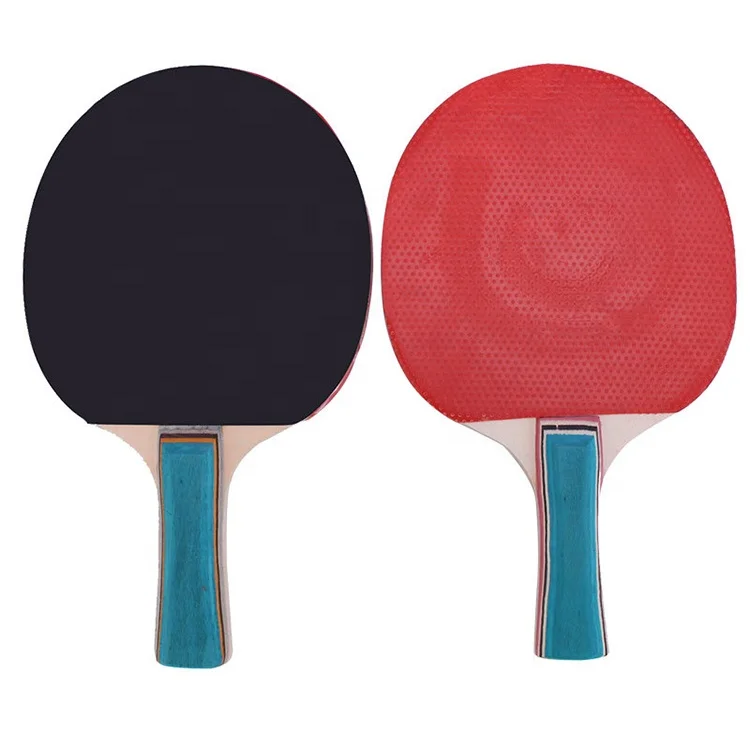 Factory Direct Pure Wood Ping pong paddle custom table tennis accessories pure wood table tennis rackets bats
