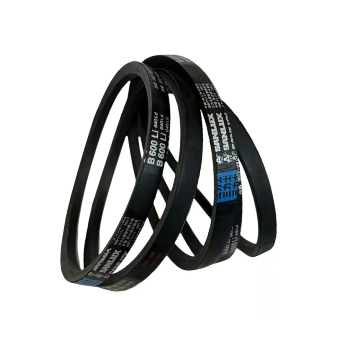 High Transmission Efficiency Industrial Power Transmission V Belt B Type Rubber Pulley Belt Rubber V Belt