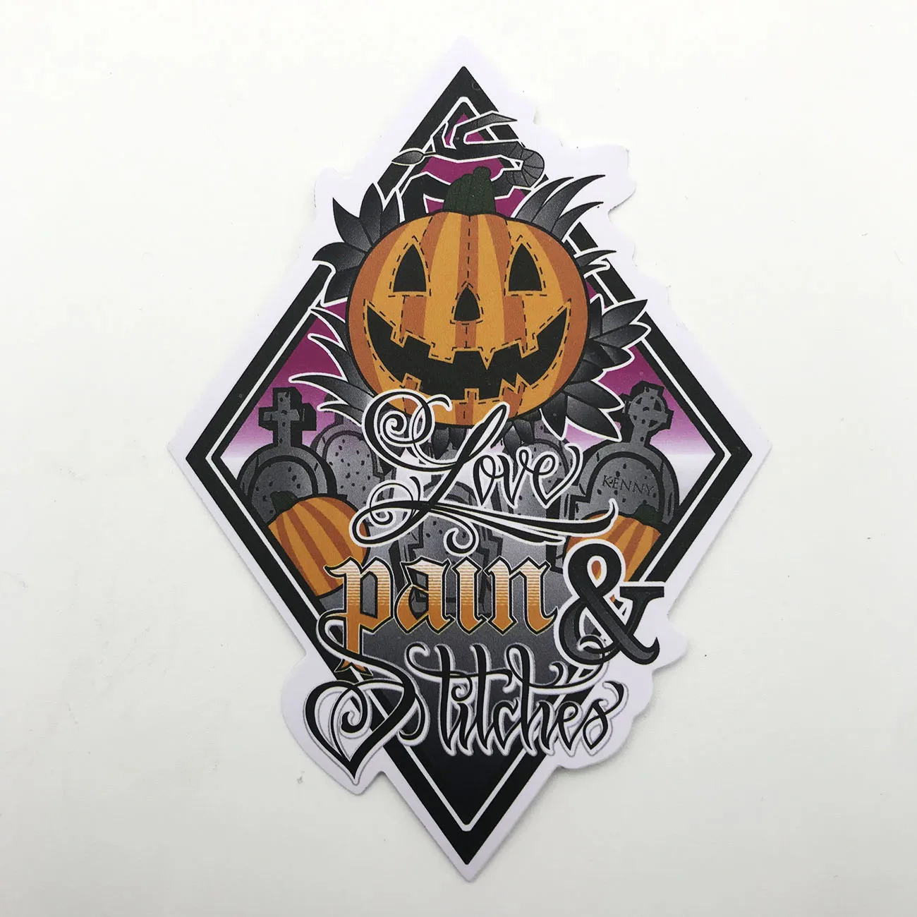 Art Half Custom ODM & OEM  Printing Private Product Logo Sticker Adhesive Waterproof Event Promotion Sticker