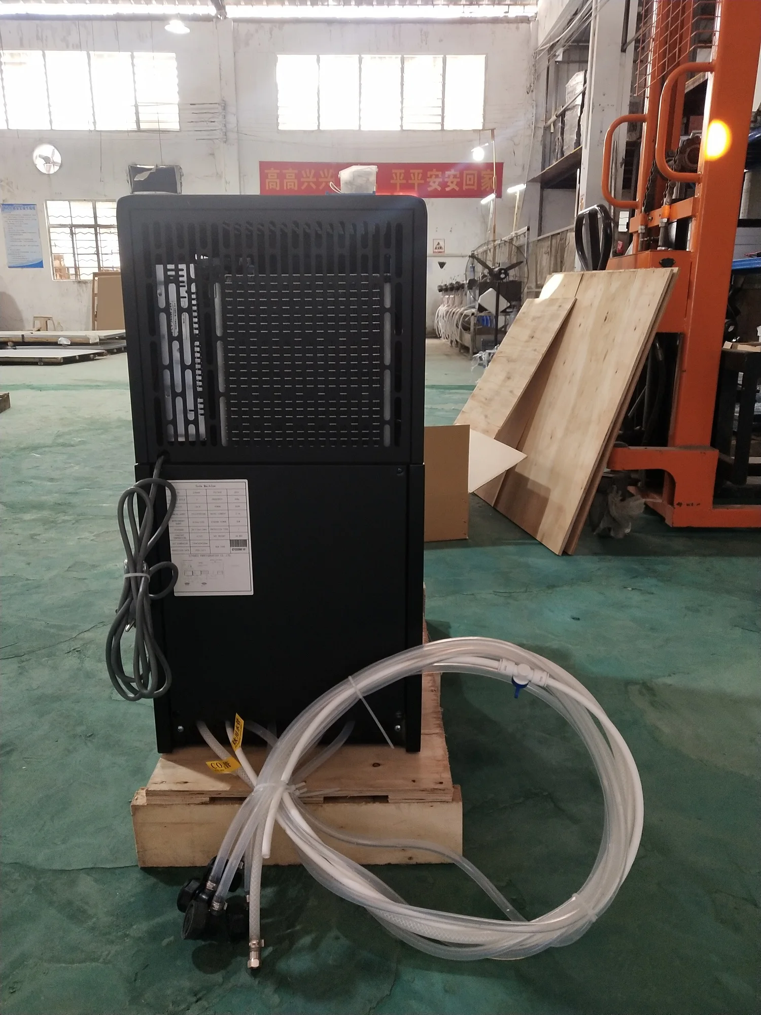 Yinshuo 4 nozzle Post mix CO2 drink soda fountains dispenser machine