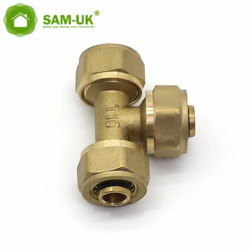 Quick Hose Fitting metal connector brass tube 6mm fittings manufacturer and elbow air parts push in pneumatic