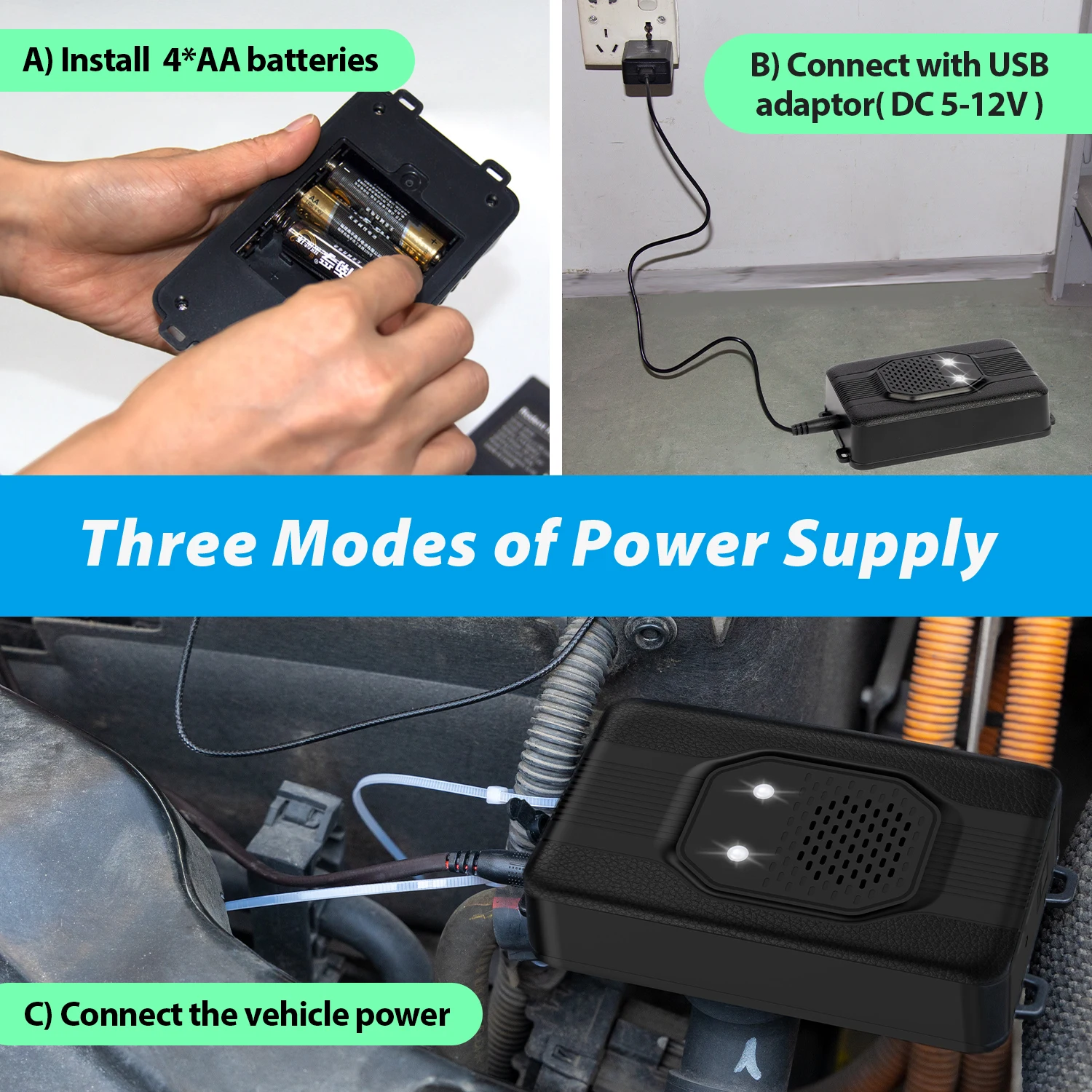 Newest X-Pest Underhood Animal Repeller Mouse Rat Rodent Control for Car Vehicle Protection Mouse Repellent