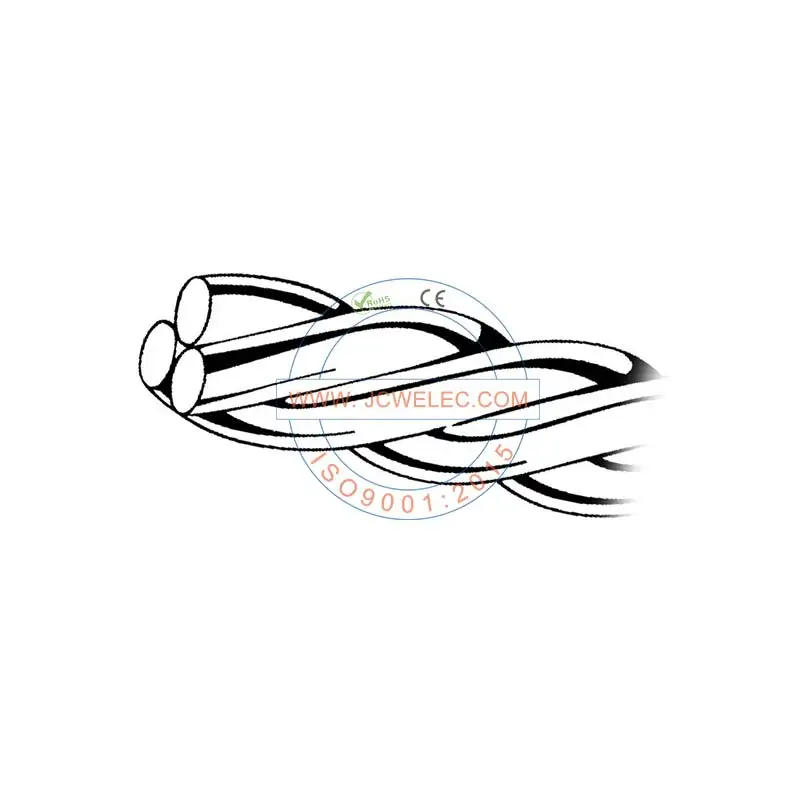 JCW-322A Semi automatic wire harness braiding machinery cable shielding layer brushing twisting machine