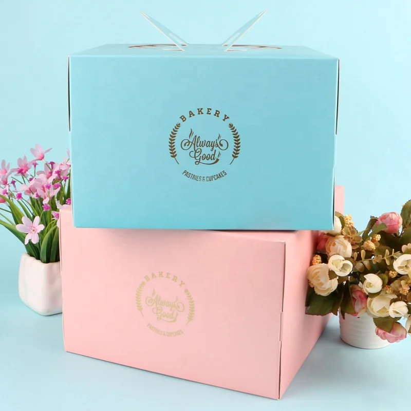 
birthday cake box mousse cheese packing box 