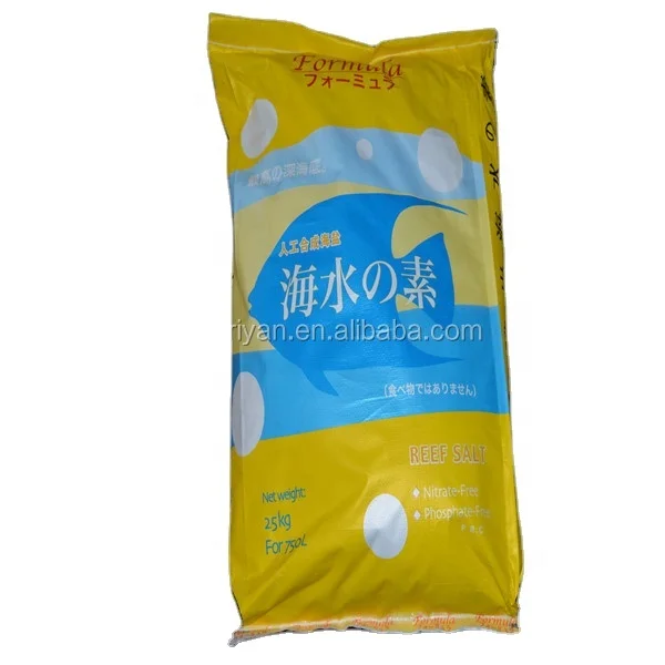 High quality marine sea salt aquaculture salt for shrimp lobster tank fish farming aquarium salt OEM welcome