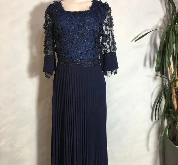 Large Size  Women 3D Flowers Summer Dress Lady Fashion Dress Party Style Clothes