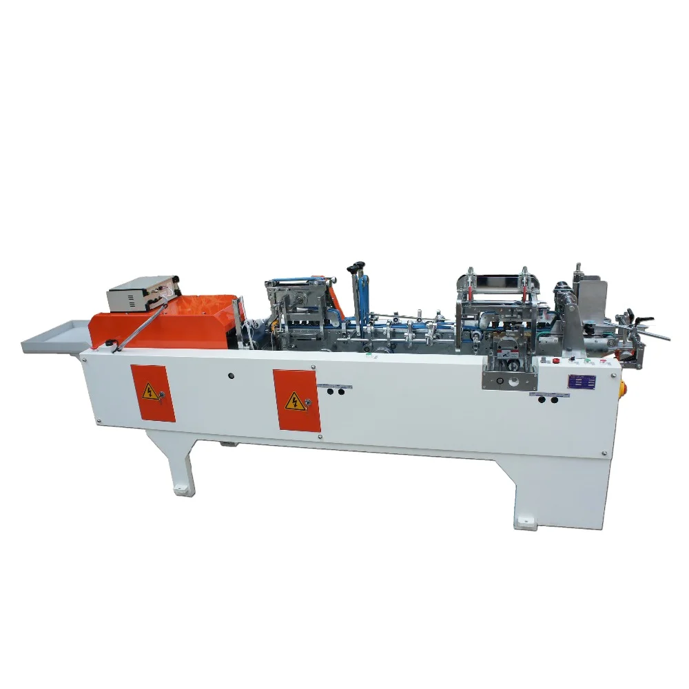 ZH-500 Mini Paper Box Folding Gluing Machinery