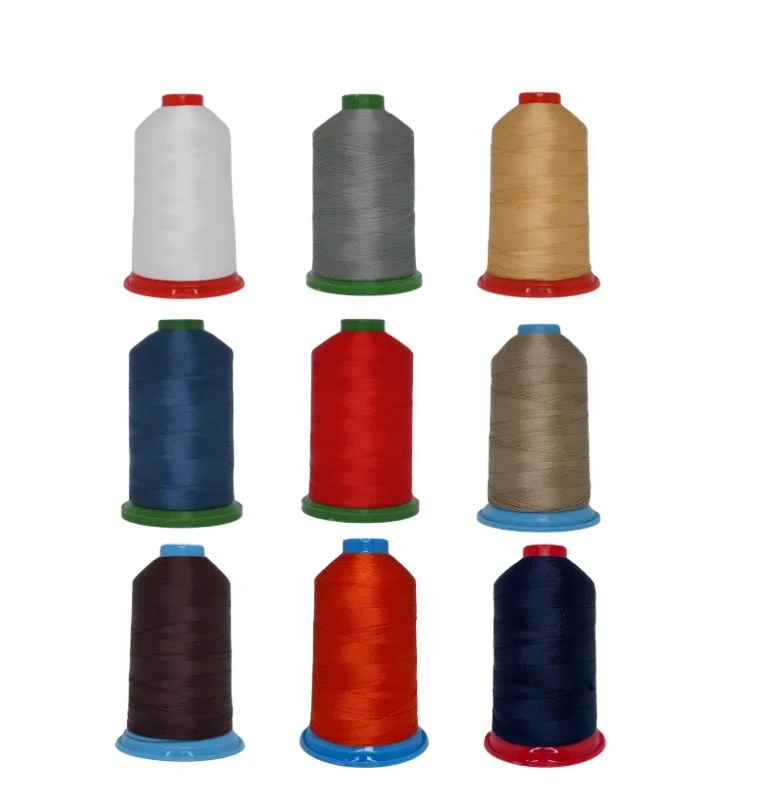 Manufacturer Industrial High Tenacity thread 210D/3 Nylon  Sewing Thread for Sofa Sports Shoes