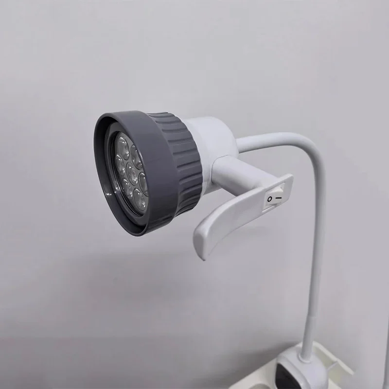 mobile portable floor stand hospital medical gooseneck 3W clinic gynecology LED examination light/lamp